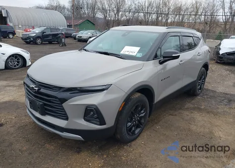 2021 Chevrolet Blazer Awd 2Lt z USA, uszkodzony, nr VIN 3GNKBHR48MS559910